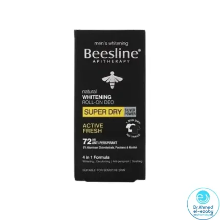 BEESLINE ROLL ON DEO SUPER DRY ACTIVE FRESH 50ML - Image 2