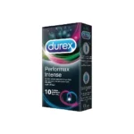 Durex Performax Intense Condom pack of 10, easy on, for more intense experience