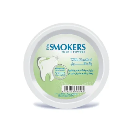 Eva Smokers Tooth Powder With Menthol, 40 gm