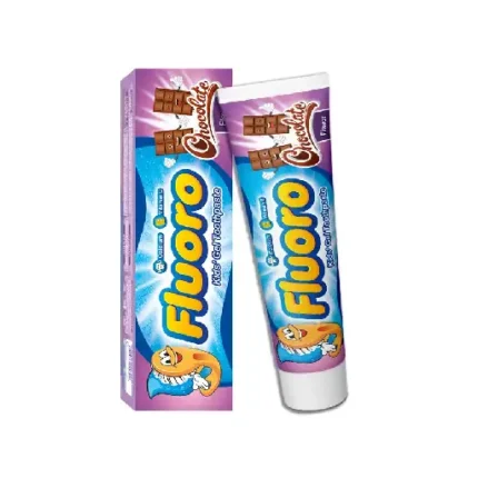 Fluoro Gel Toothpaste with Chocolate flavour for Kids - 50 gm