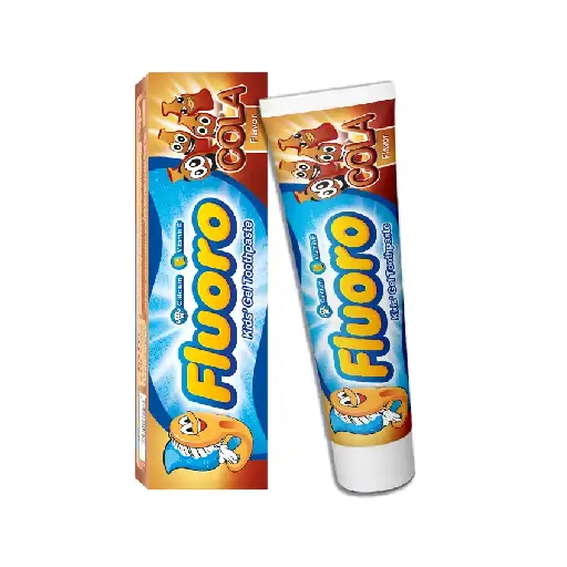 Fluoro Kids Cola Flavor Gel Toothpaste 50 gm