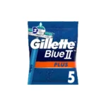 Gillette Blue II Plus Disposable Razors x5