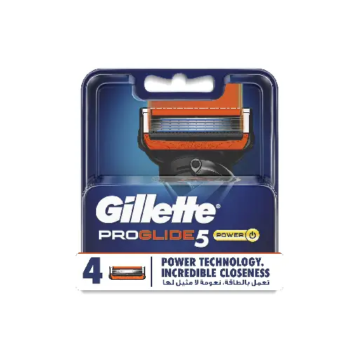 Gillette Fusion ProGlide Power Blade Refill - 4 Pieces