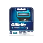 Gillette Fusion ProShield Chill Men's Razor Blades, 4 Count