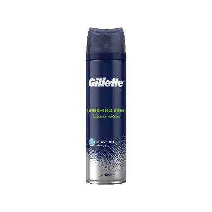 Gillette Shaver 200 ml for refreshing refreshing breeze