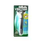 Gillette Vector Razor For Men - Grey Black