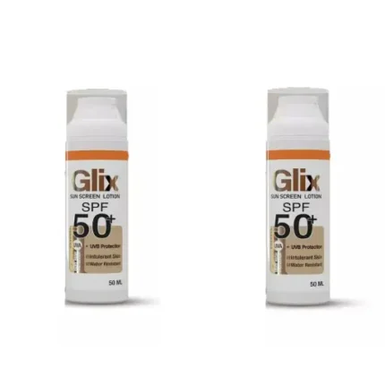 Glix Sun Screen Lotion 200 ml 1 + 1 offer