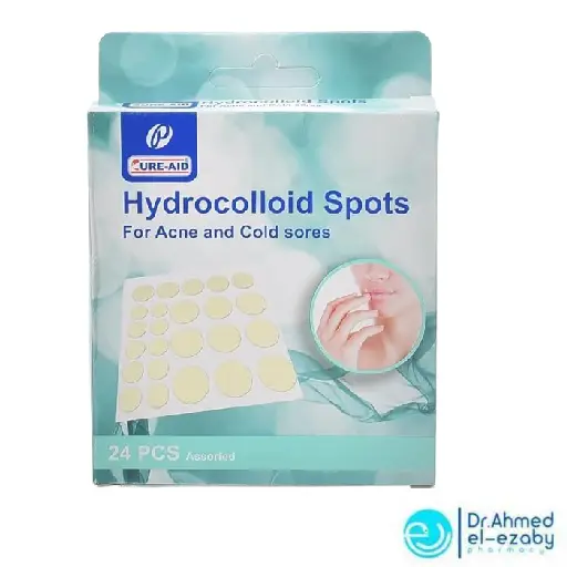 Hydrocolloid spots for acne and cold sores Skin Tone Pill Sticker