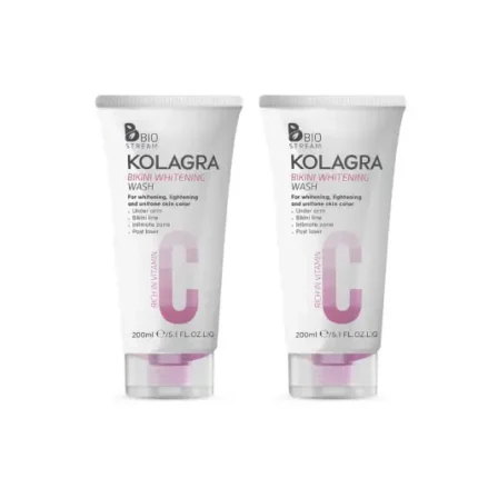 KOLAGRA BIKINI WHITENING WASH 200ML1+1 FREE