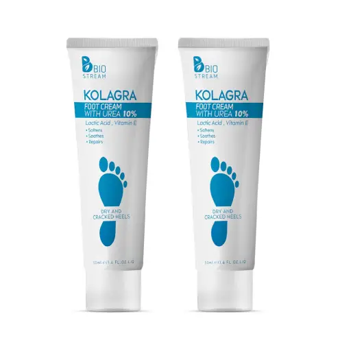 KOLAGRA FOOT CREAM UREA 50ML 1+1 OFFER