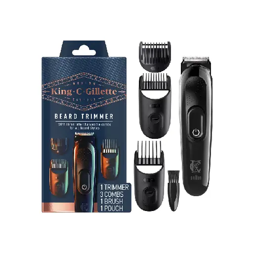 King C. Gillette Beard Trimmer Kit