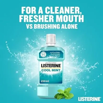 LISTERINE Mouthwash, Cool Mint, 250ml - Image 4