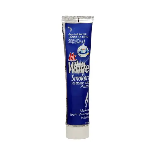 Mr. White Smokers Toothpaste With Fluoride