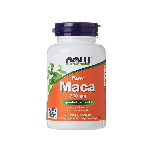 NOW MACA 750MG 90 VEG CAPSULES