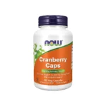 NOW Supplements, Cranberry Caps with Added Vitamin C, Healthy Urinary Tract*, 100 Veg Capsules