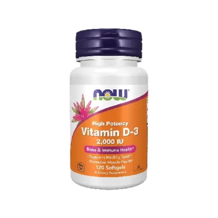 NOW VITAMIN D-3 2000 IU 120 TAB