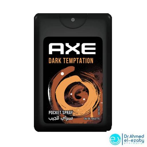Axe Pocket Perfume For Men Black Mcqueen 17ML drahmedelezaby