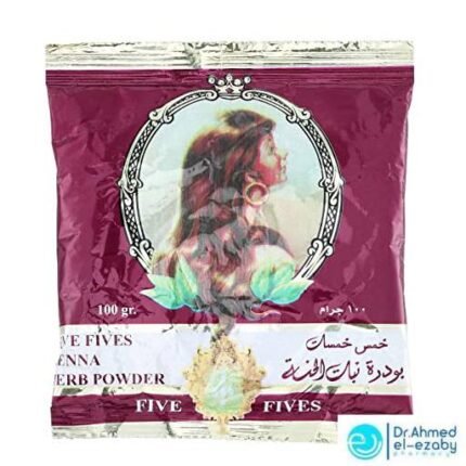 Five Fives Natural Henna Hair Color, Brown - 100 gm - Image 1