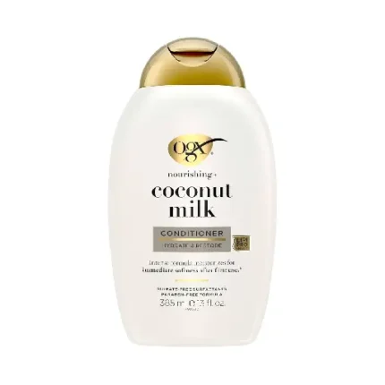 OGX, Conditioner, Nourishing+ Coconut Milk, New Gentle and PH Balanced Formula, 385ml