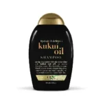 OGX, Shampoo, Hydrate & Defrizz+ Kuku? Oil, New Gentle and PH Balanced Formula, 385ml