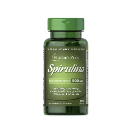 Puritan's Pride Spirulina 500 mg-100 Tablets