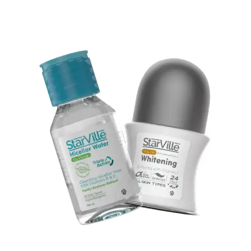 STARVILLE roll on + Micellar water offer STARVILLE roll on + Micellar water offer