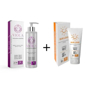 SUN LOVE OFFER LOTION 50 gm+VIOLA SHAMPOO 200gm
