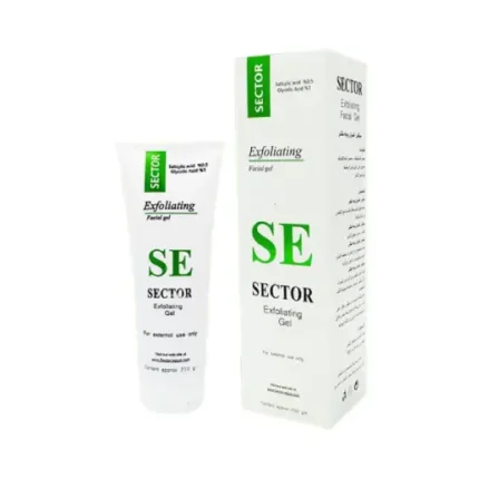 Sector EXFOLIATING facial GEL 250ml