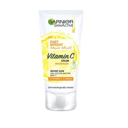 Garnier SkinActive Fast Fairness Day Cream with 3x Vitamin C and Lemon 50ml - Image 1