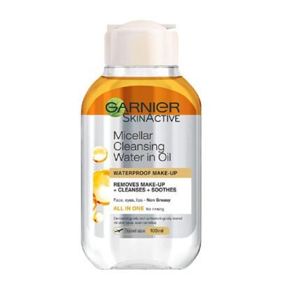 Garnier SkinActive Micellar Cleansing Water with Moroccan Argan Oil 100ml - Image 1