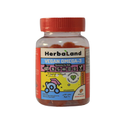 Herbaland Vegan Omega 3 Vitamin for Kids drahmedelezaby
