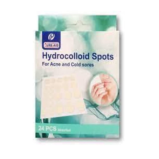 Hydrocolloid spots for acne and cold sores Skin Tone Pill Sticker