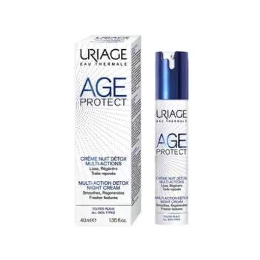 Uriage Age Protect Multi-Action Detox Night Cream - 40 ml