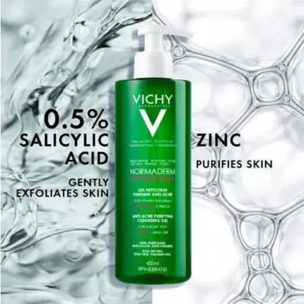 ⁦VICHY NORMADERM NO PHYTO-A CLEANS (400ML)⁩ - الصورة ⁦4⁩