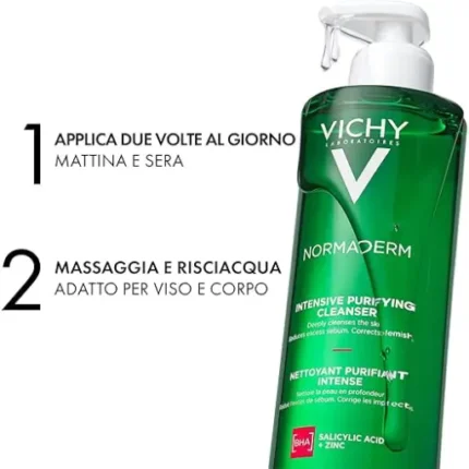 ⁦VICHY NORMADERM NO PHYTO-A CLEANS (400ML)⁩ - الصورة ⁦5⁩