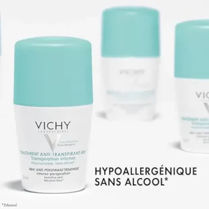 Vichy Treatment Anti-Perspirant 48 Hour Intensive Roll-On,50ml - Image 4