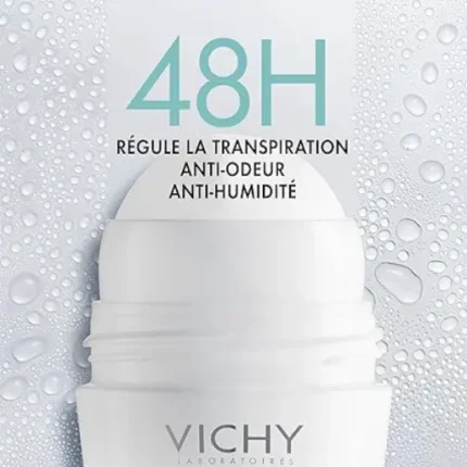 Vichy Treatment Anti-Perspirant 48 Hour Intensive Roll-On,50ml - Image 3