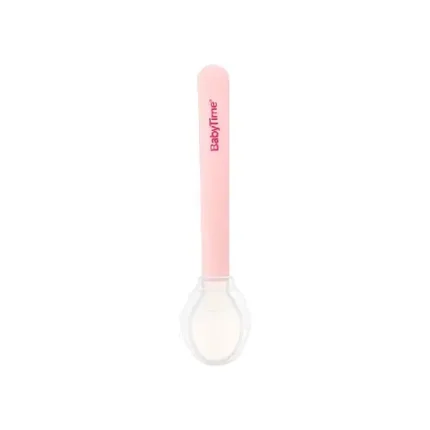 Baby Time Baby Accessories BT112 Silicone Feeding Spoon 1 Pcs pink 1.0 Piece