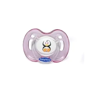 Baby Time Baby Accessories BT151 Silicone round. Soother Candy With a cover No