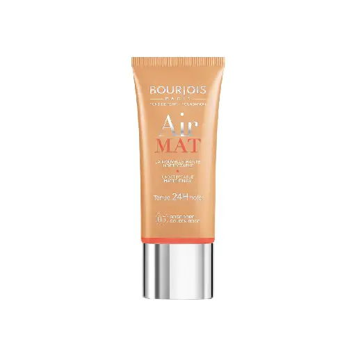 Bourjois Air Mat Undetectable Matte Finish 24H Face Foundation - 05 Golden Beige, 1 oz Bourjois Air Mat Undetectable Matte Finish 24H Face Foundation - 05 Golden Beige, 1 oz