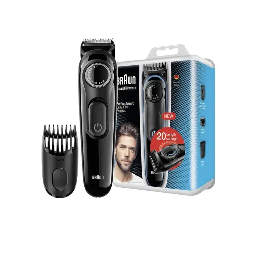 Braun Beard Trimmer BT3000 - Perfect beard. Easy. Fast. Precise