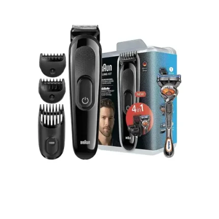 Braun Styling Kit 4-In-1 Hair and Beard Trimmer For Men - SK3000