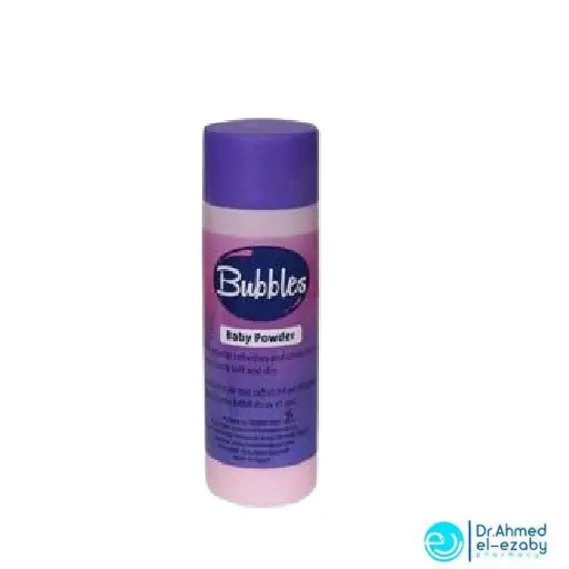 Bubbles Baby Powder large 100 gm - Drahmedelezaby