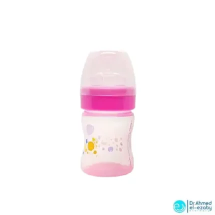 Bubbles Classic Feeding Bottle Rose 120ml - Image 3