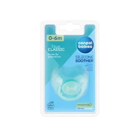 Canpol Babies Baby Silicone Soother 0 : 6 m 22/419