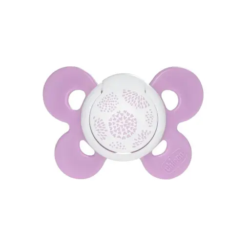 Chicco Rose Silicone Soother (+4m)