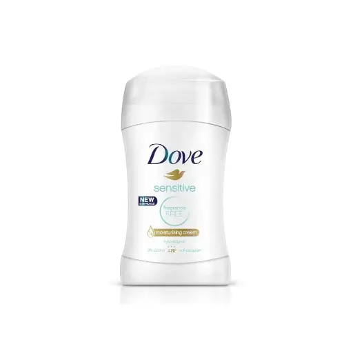 Dove Sensitive Fragrance Free Deodorant Stick 40ml