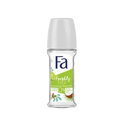 Fa Freshly Free - Roll On Deodorant - 50ml