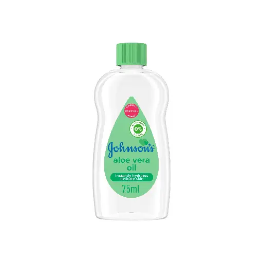 Johnson’s Baby Oil, Aloe Vera, 75ml