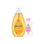 Johnson's Baby Shampoo, 750 ml with Baby Oil, 200 ml